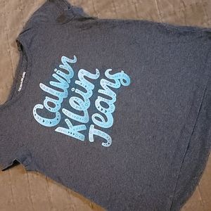 Girls Calvin Klein Gradient CKJ Tee • L 12-14